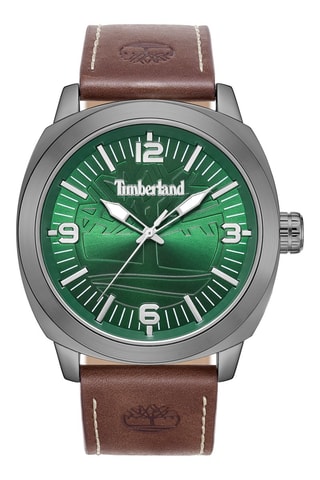 Leren Horloge - Bruin en Zilverkleurig