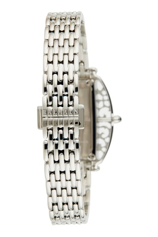 Stalen Quartz Horloge met Parelmoer Fairy Arabesques