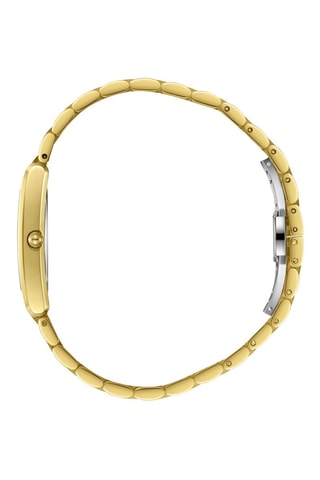 Metalen Quartz Horloge - Goudkleurig