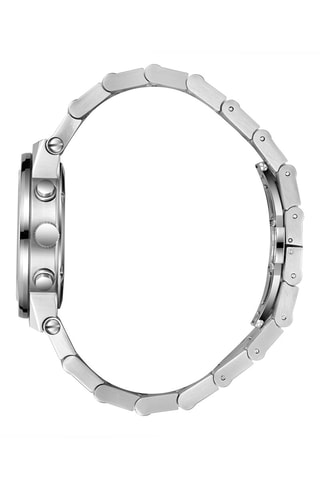 Metalen Horloge - Chronograaf - Zilverkleurig