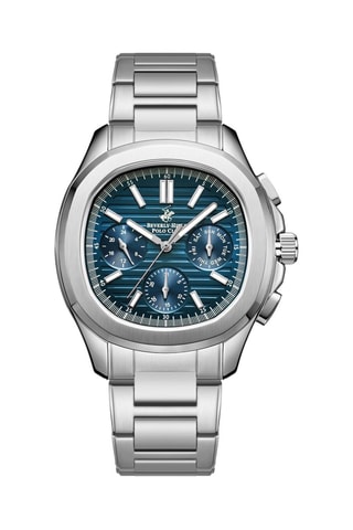 Metalen Horloge - Chronograaf - Zilverkleurig