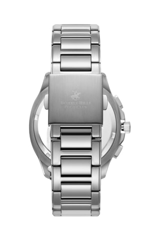 Metalen Horloge - Chronograaf - Zilverkleurig