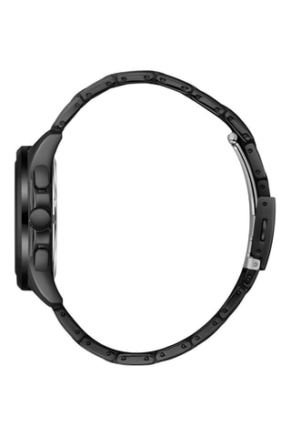 Metalen Horloge - Chronograaf - Zwart