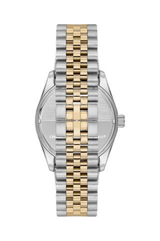 Metalen Horloge - Zilverkleurig en Goudkleurig