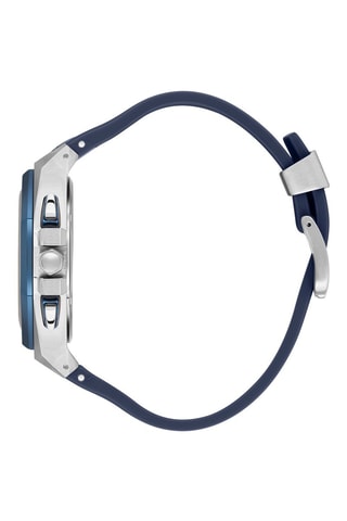 Siliconen Horloge - Chronograaf - Blauw