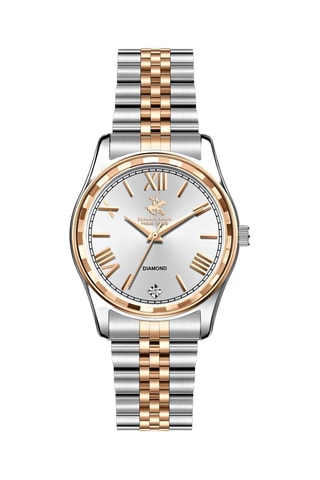 Doublé Roségoud Quartz Horloge