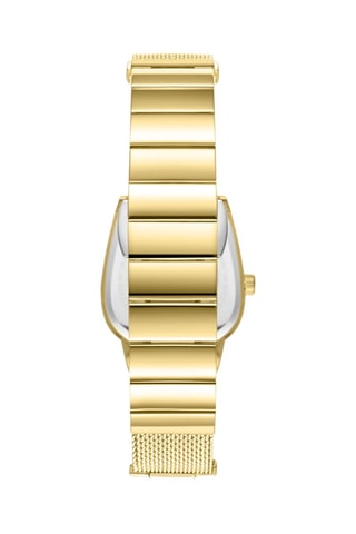 Metalen Quartz Horloge - Goudkleurig