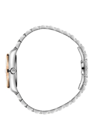 Metalen Horloge - Zilverkleurig en Goudkleurig