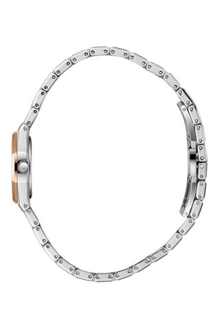 Keramische en Doublé Roségoud Ion Quartz Horloge