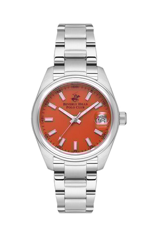 Stalen en Keramisch Quartz Horloge- Zilverkleurig