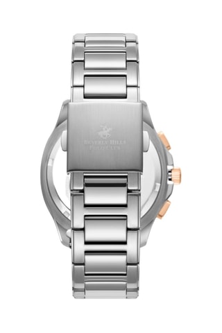 Metalen Horloge - Chronograaf - Zilverkleurig