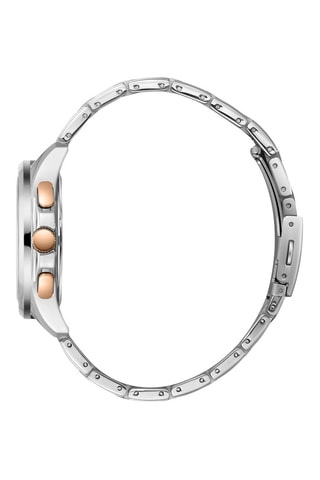 Metalen Horloge - Chronograaf - Zilverkleurig