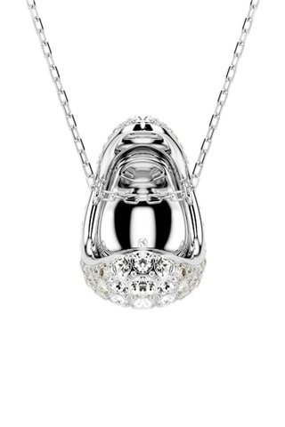 Ketting met Swarovski Kristallen - Zilverkleurig