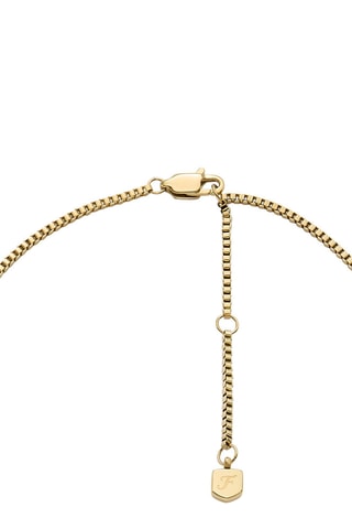 Ketting - Goudkleurig en Marineblauw