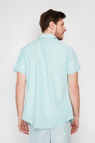 Chemise en lin - Vert