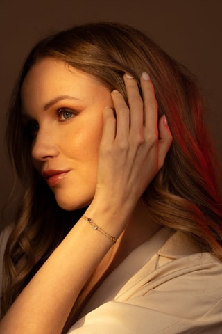 Armband Multicolore - Geelgoud, Citrien, Amethist, Topaas en kwarts