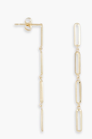 Oorbellen Inela 
Geelgoud