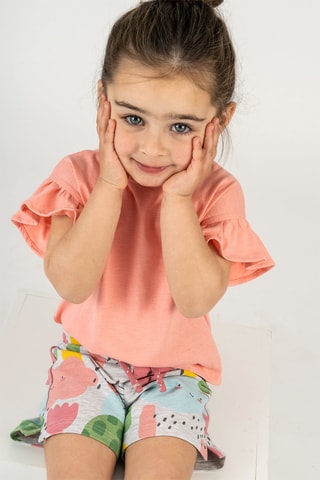 T-shirt - Koraalrood