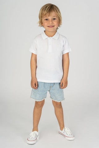 Spijkershort - Lichtblauw