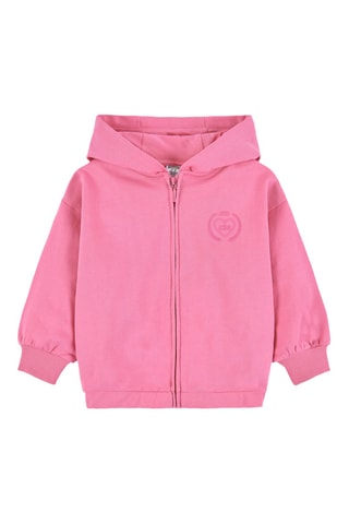 Sweater met Capuchon - Fuchsia