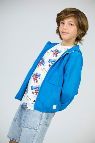 Parka met Capuchon - Blauw