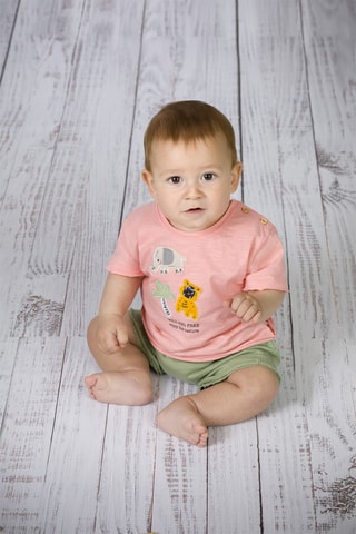 Biologisch Katoenen T-shirt - Roze