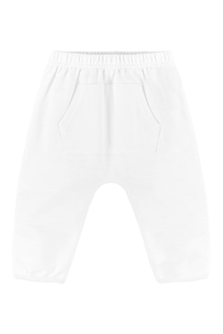 Biologisch Katoenen Broek - Wit