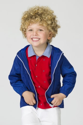 Jasje met Capuchon - Marineblauw