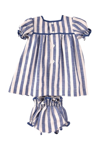 Jurk en Bloomer - Blauw