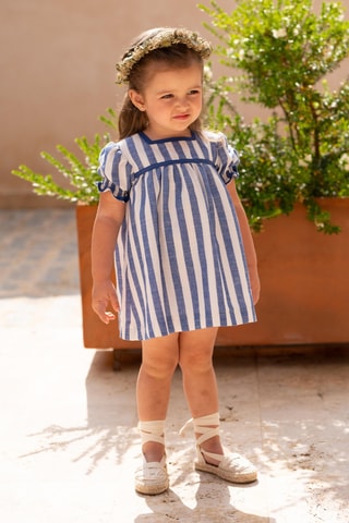 Jurk en Bloomer - Blauw