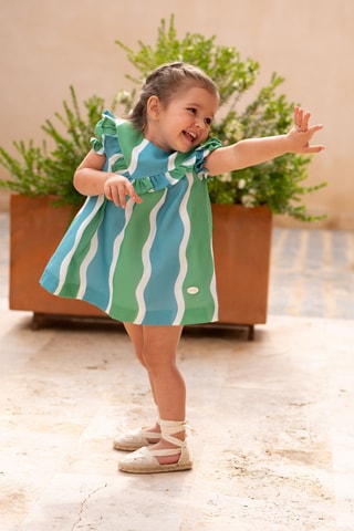 Jurk en Bloomer - Groen