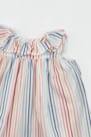 Linnen Jurk en Bloomer - Wit