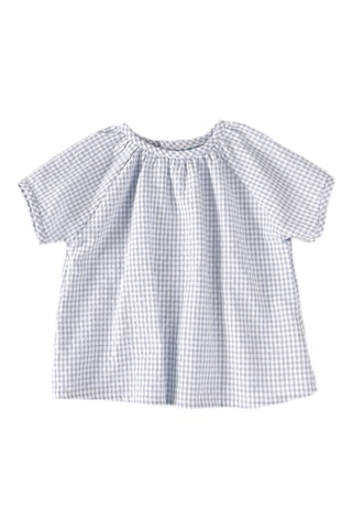 Biologisch Katoenen Top - Lichtblauw