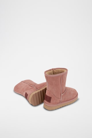 Gevoerde Enkellaarzen - Roze