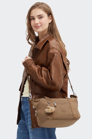 Mochila Art Mini - Bege-claro