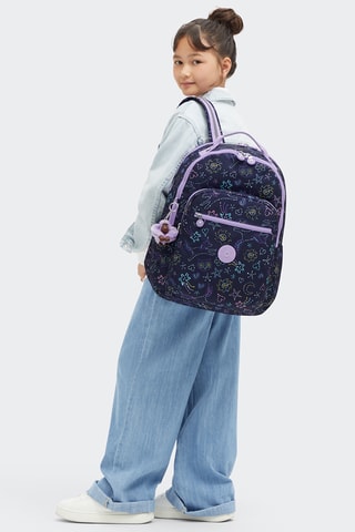 Mochila Seoul - Azul-escuro e malva