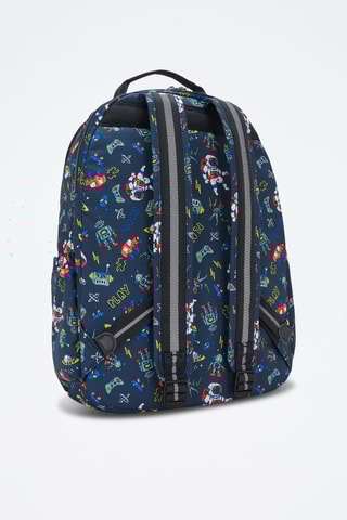 Mochila Seoul - Azul-petróleo e preto