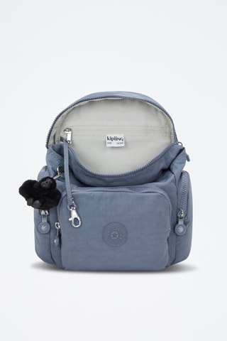 Mochila City - Azul-cinza