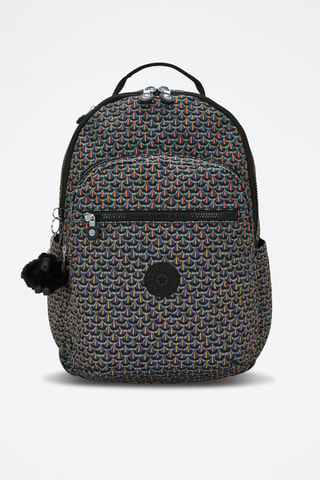 Mochila Seoul - Preto e laranja