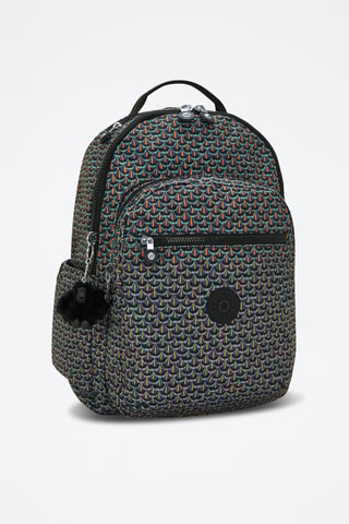Mochila Seoul - Preto e laranja