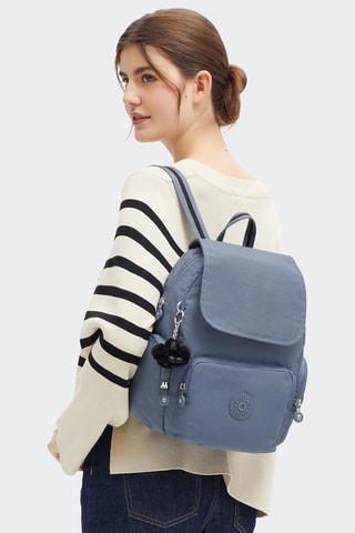 Mochila City Zip S - Azul-claro