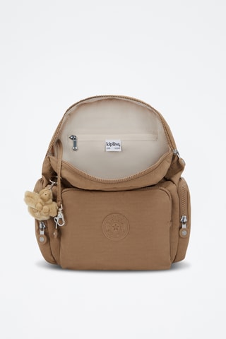 Mochila City Zip S - Castanho