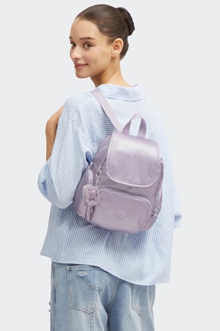 Mochila City Zip Mini - Malva