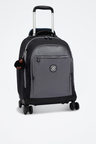 Rugtas met Wieltjes New Zea - Zwart en Grijs