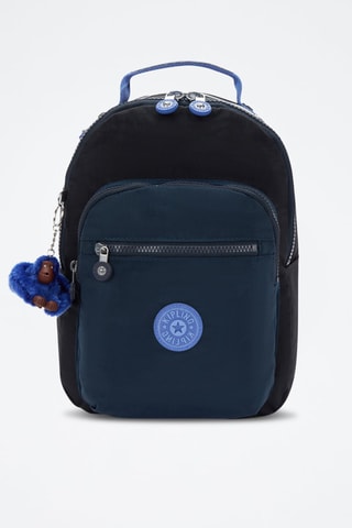 Mochila Seoul - Preto e azul-escuro