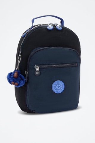 Mochila Seoul - Preto e azul-escuro