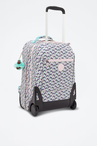 Mochila com rodas Sari - Rosa e azul-marinho