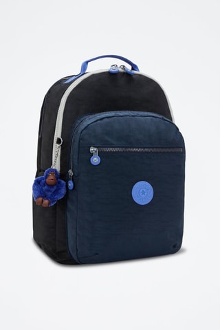 Mochila Seoul - Preto e azul-escuro