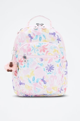 Mochila Seoul - Branco e rosa
