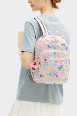 Mochila Seoul - Branco e rosa